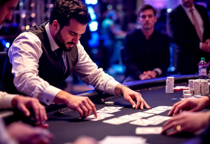cy777 Our Texas Holdem room in detail